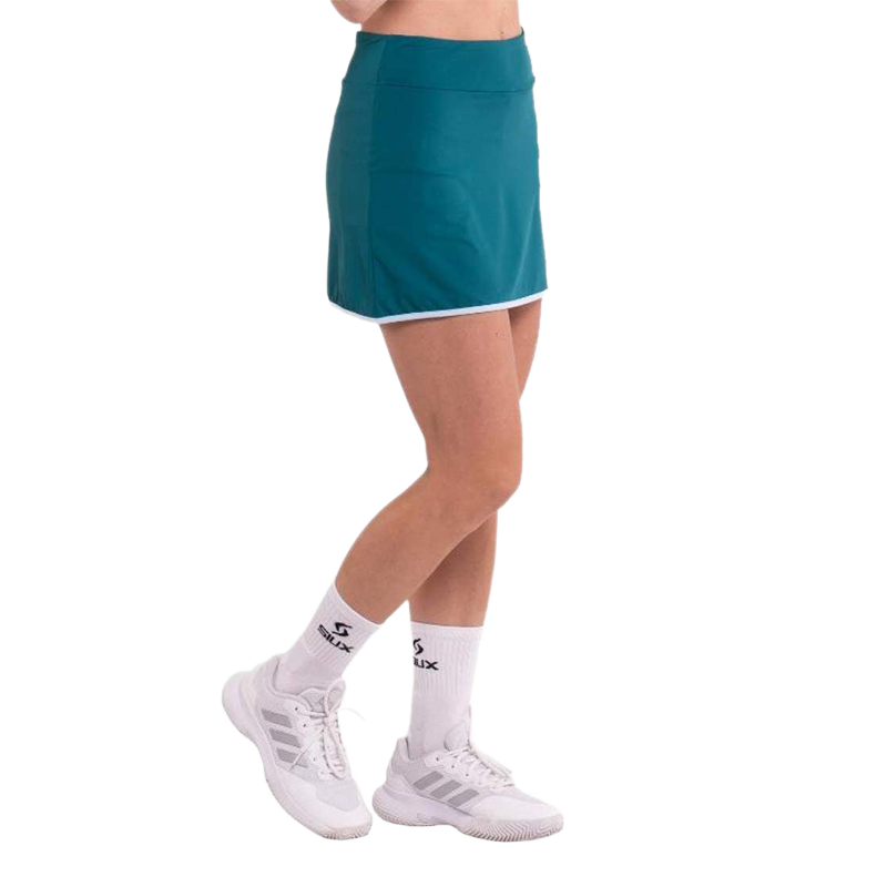 Falda Siux Silk Green Mujer 2026