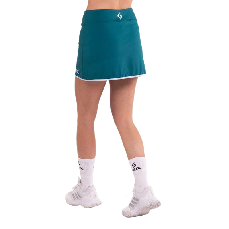 Falda Siux Silk Green Mujer 2026