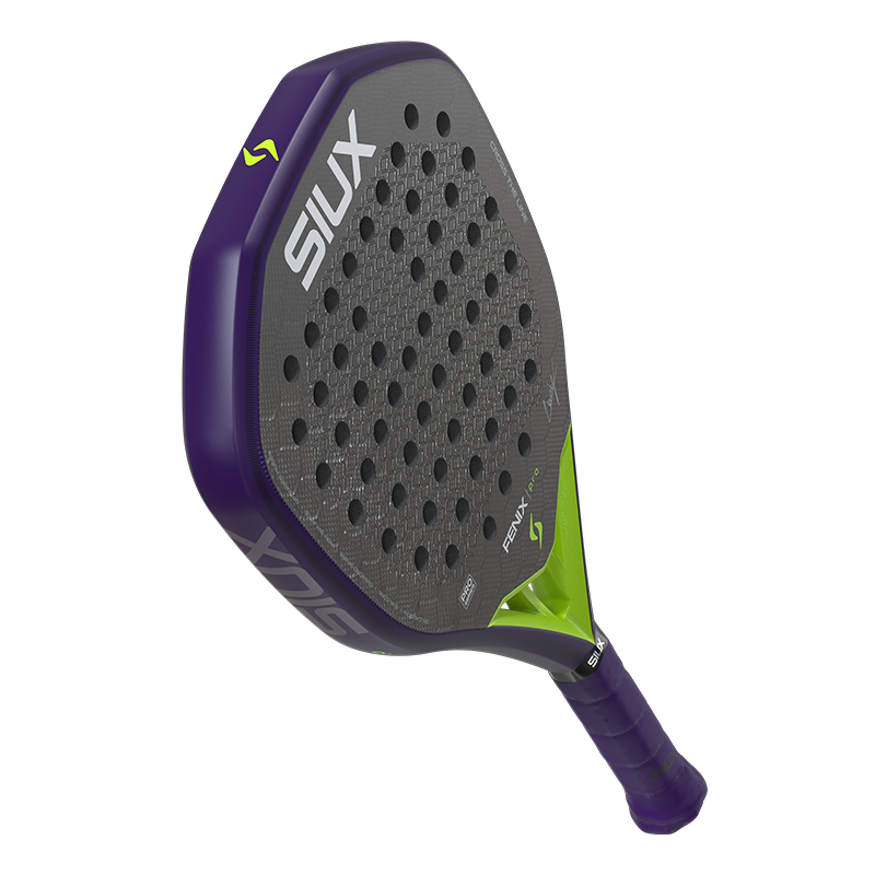 Siux Padel Racket Fenix Pro Glow Purple 2026 Leo Augsburger