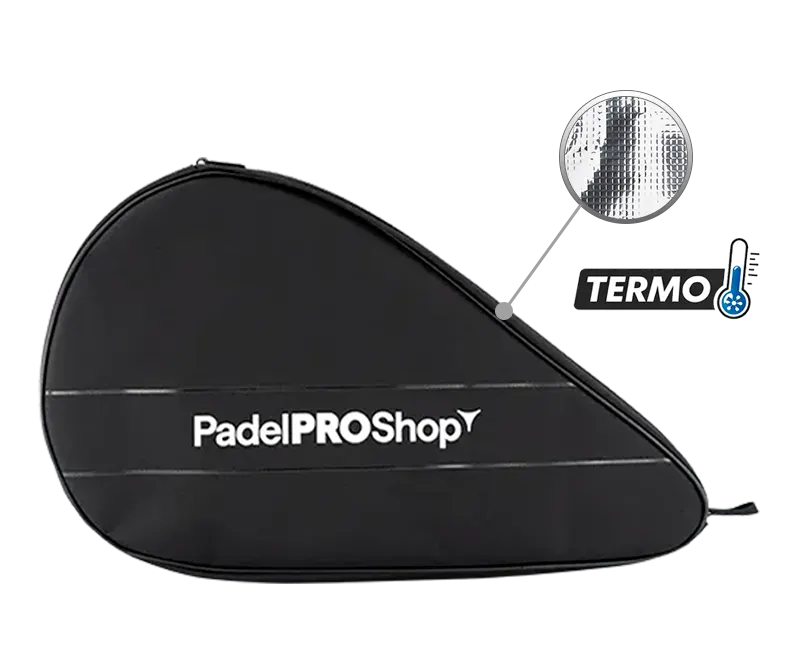Padel Racket cover PadelPROShop Thermo Black