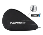 Padel Racket cover PadelPROShop Thermo Black