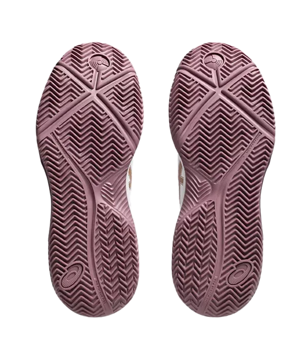 Zapatillas Asics Gel-Dedicate 8 Padel Women White/Dark Ube 2025