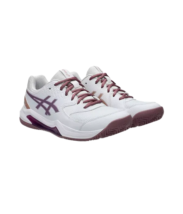Zapatillas Asics Gel-Dedicate 8 Padel Women White/Dark Ube 2025