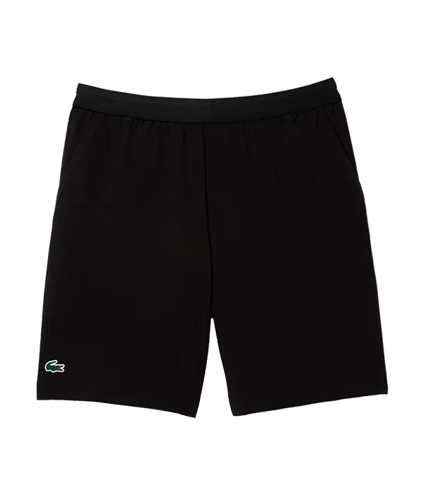 Pantalon court Lacoste sport Ultra Dry Noir 2025