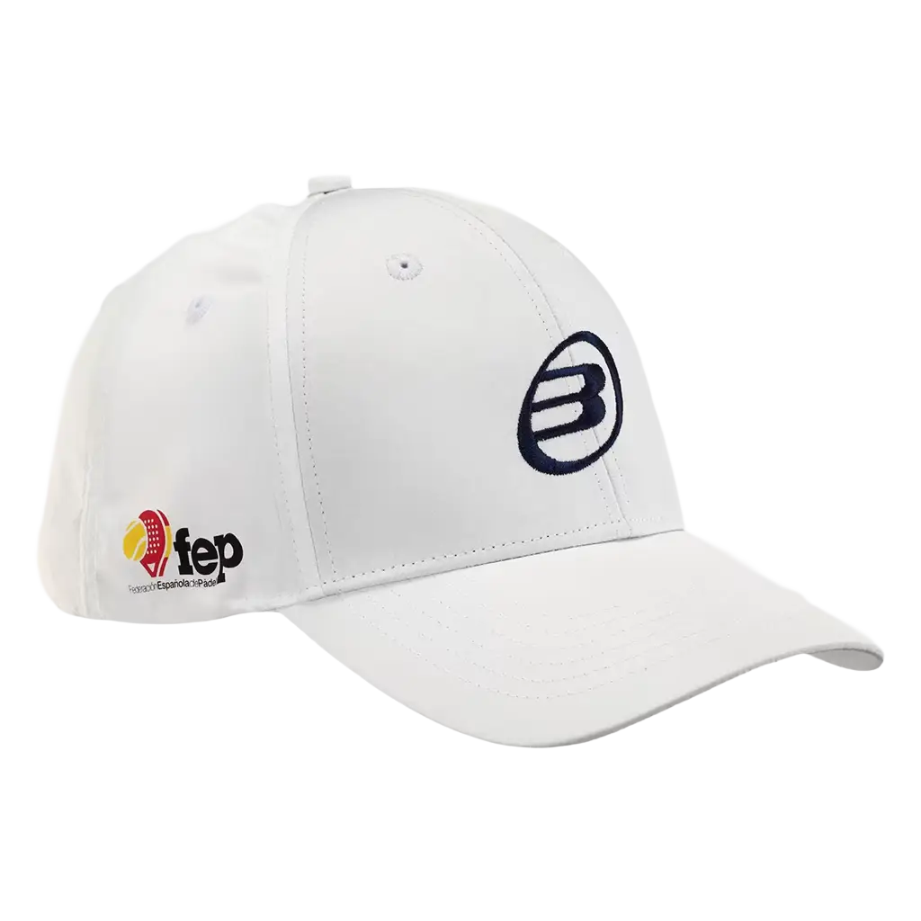 Cap Bullpadel BPG FEP Branco 2027 Federação Espanhola