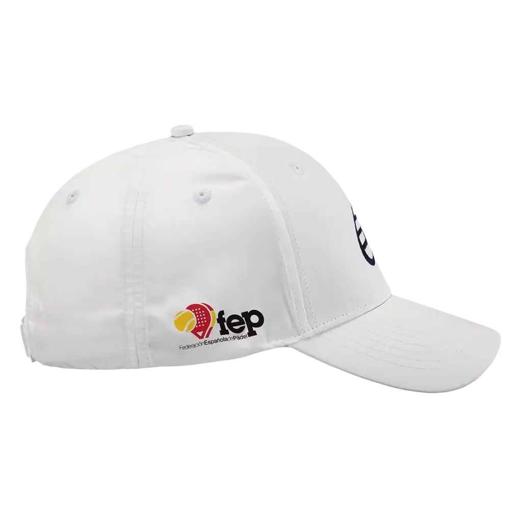 Cap Bullpadel BPG FEP Branco 2027 Federação Espanhola