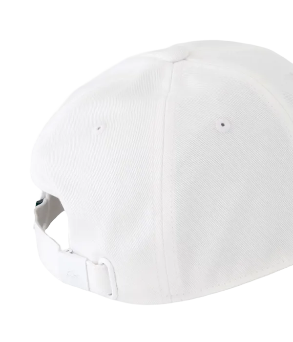 Gorra Lacoste Algodón Blanca
