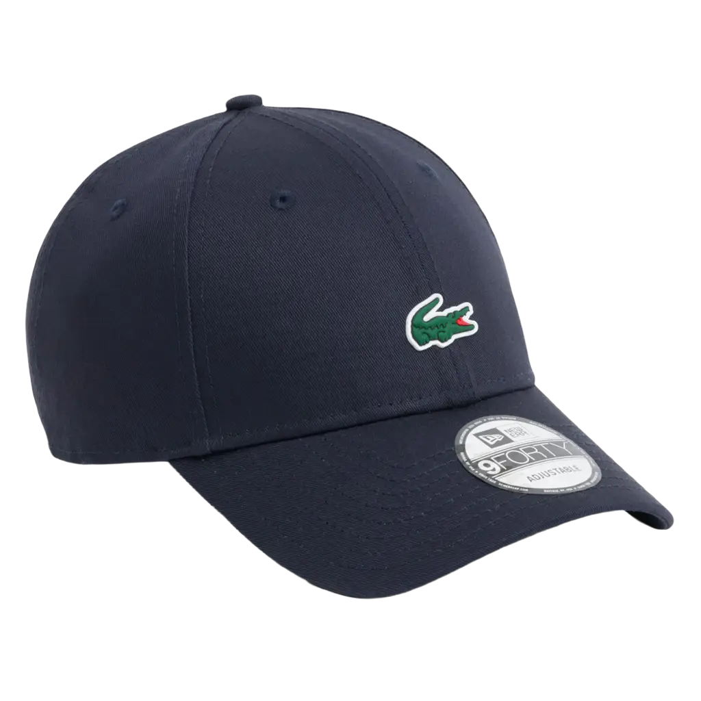 Gorra Lacoste X New Era Azul Marino 2026