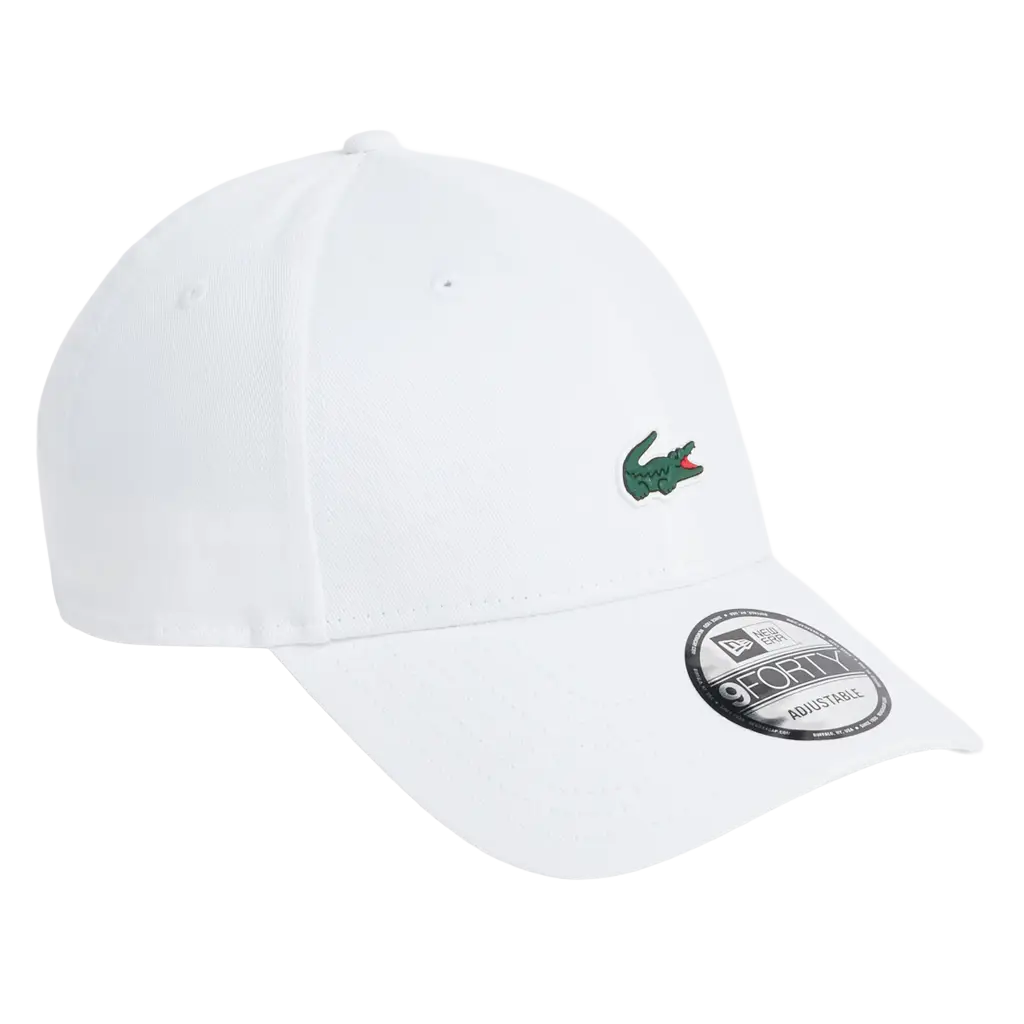 Gorra Lacoste X New Era Blanco 2026