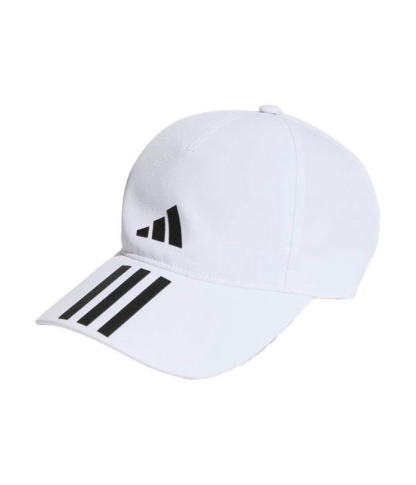 Adidas Aeroready training 3 stripes white cap 2024