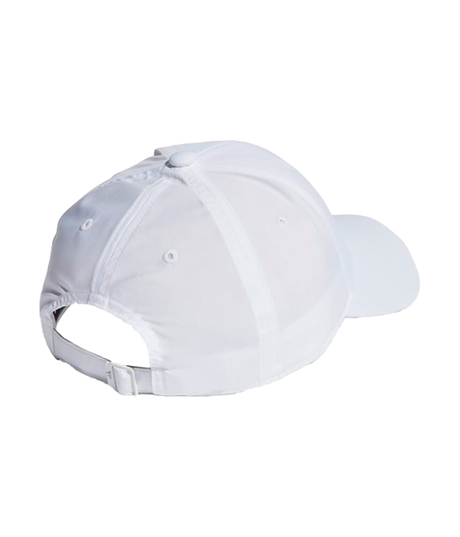 Adidas White BBALL CAP LT EMB Cap