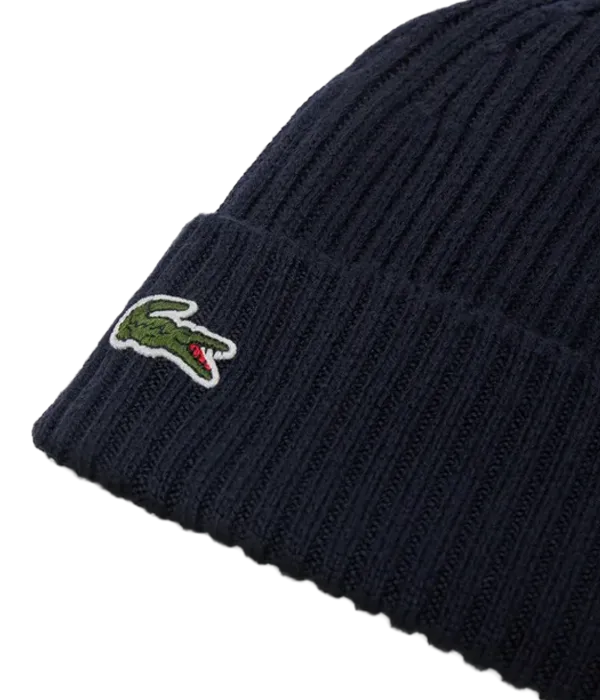Berretto Lacoste blu navy