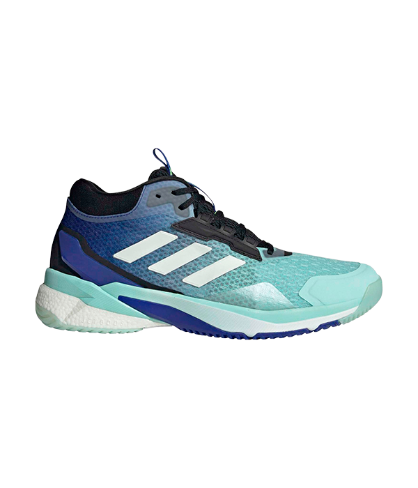 Zapatillas Adidas Crazyflight 5 Mid Azul Turquesa/Marino 2024