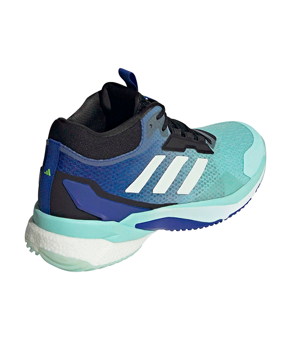 Zapatillas Adidas Crazyflight 5 Mid Azul Turquesa/Marino 2024