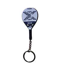 Chaveiro Raquete de Padel Nox Cinzento