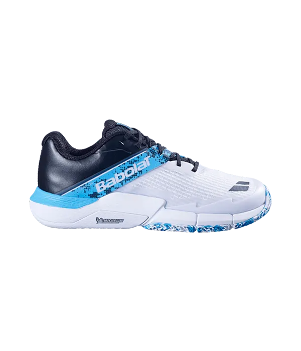 Zapatillas Babolat  Movea 2 White/Cyan Blue 2025