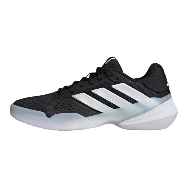 Zapatillas Adidas Barricade 14M CL Negro/Blanco 2026