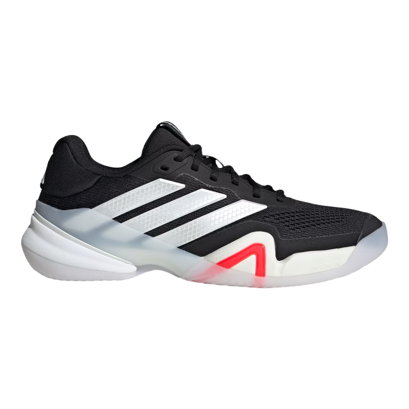 Zapatillas Adidas Barricade 14M CL Negro/Blanco 2026