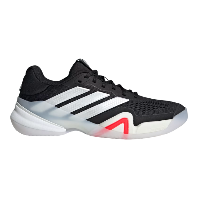 Zapatillas Adidas Barricade 14M CL Negro/Blanco 2026