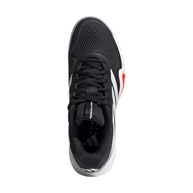 Zapatillas Adidas Barricade 14M CL Negro/Blanco 2026