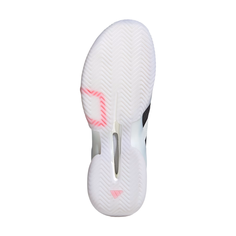 Zapatillas Adidas Barricade 14M CL Negro/Blanco 2026