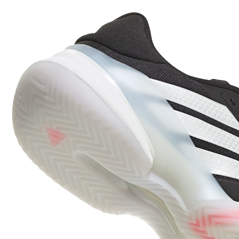 Zapatillas Adidas Barricade 14M CL Negro/Blanco 2026