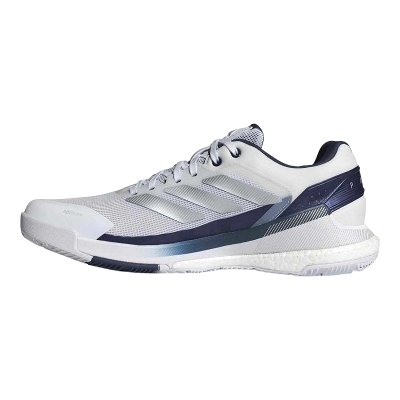Zapatillas Adidas Crazyquick Boost Padel Blanco/Azul Marino 2026