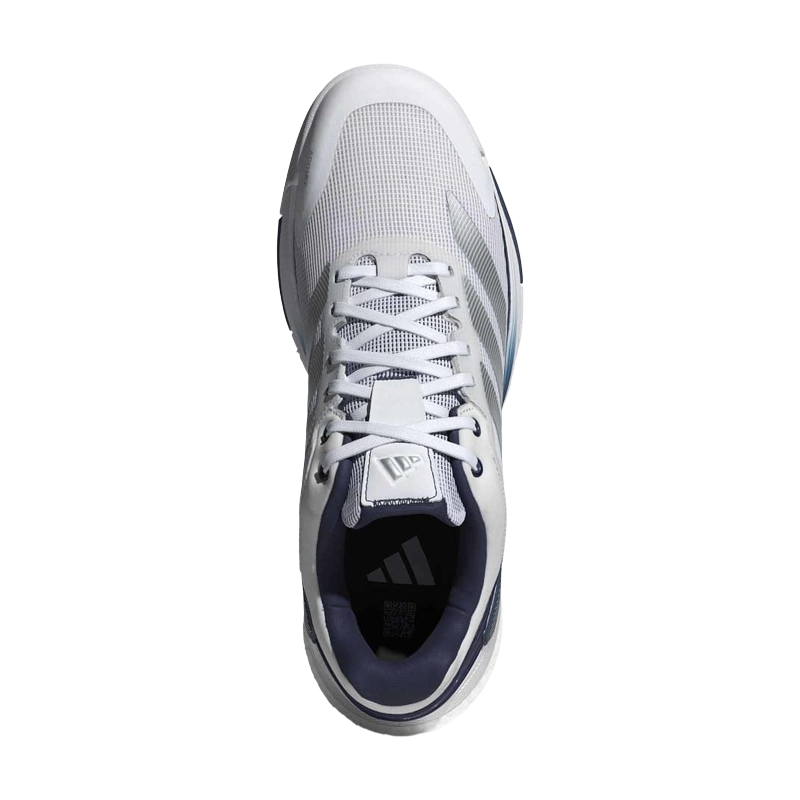 Zapatillas Adidas Crazyquick Boost Padel Blanco/Azul Marino 2026