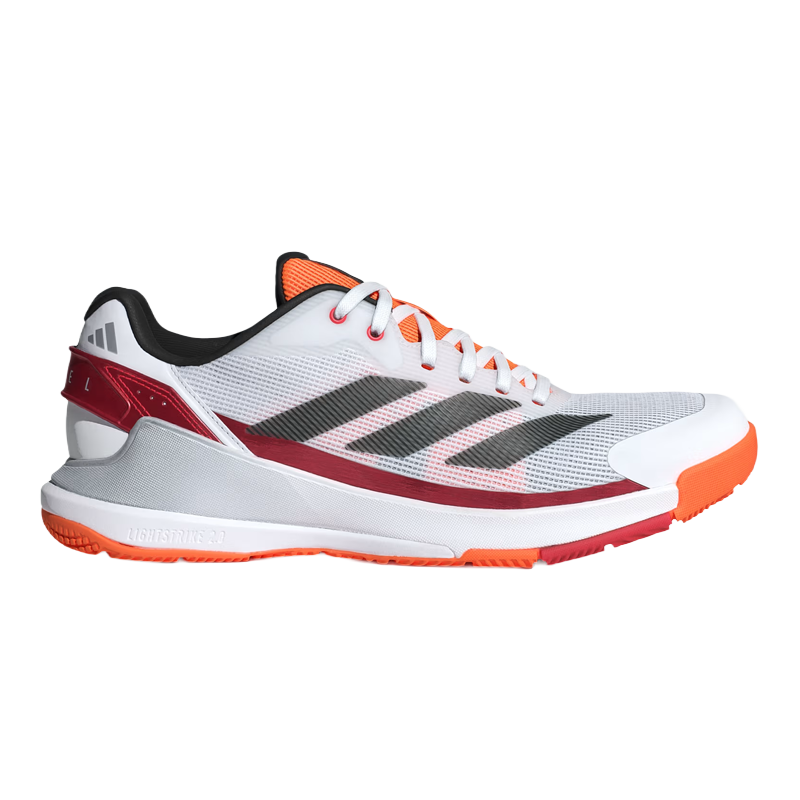 Adidas Padelschuhe Crazyquick L.S. Weiß/Orange 2026