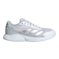 Chaussures de padel Adidas Courtrapide Blanc/Argent Femme 2026