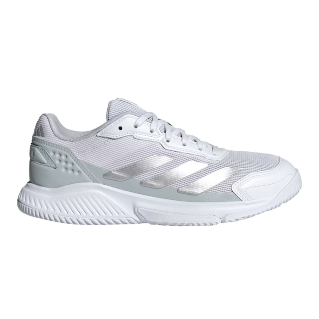 Padel Shoes Adidas Courtquick White/Plata Woman 2026