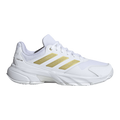 Adidas Padel Shoes Courtjam Control 3 Women White/Golden 2026