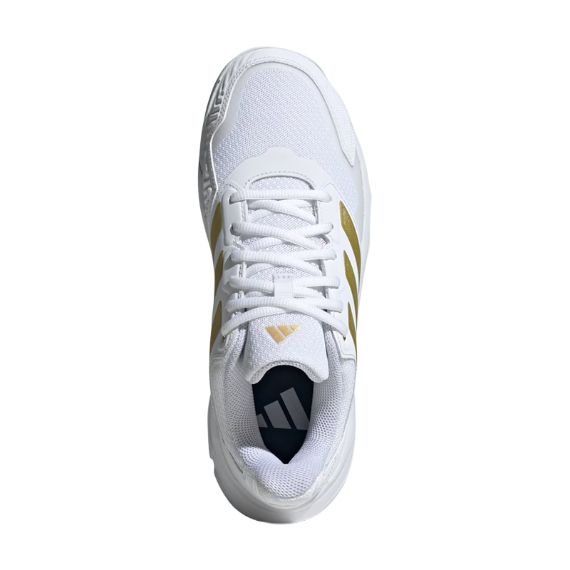 Adidas Padel Shoes Courtjam Control 3 Women White/Golden 2026