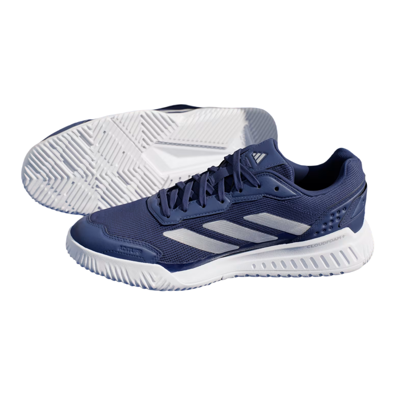Zapatillas Adidas Courtquick Azul Marino/Plata 2026