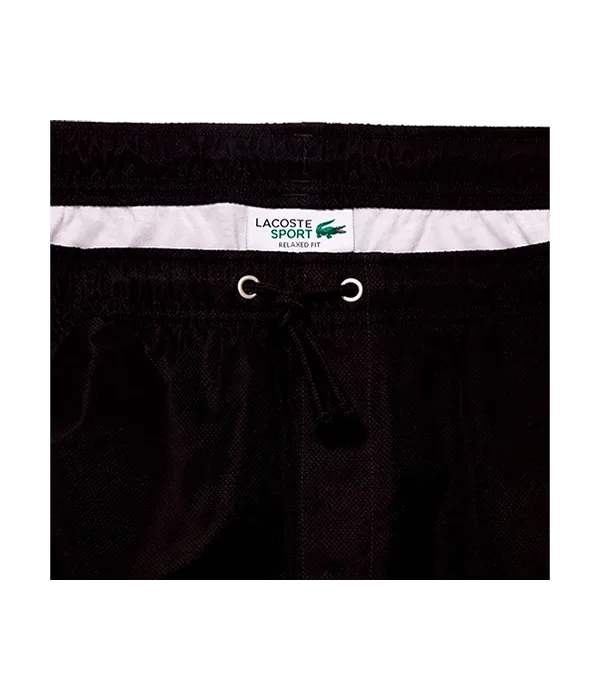 Pantalón Corto Lacoste Sport Negro 2025