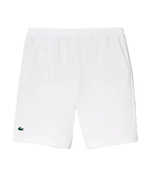 Pantalón Corto Lacoste Sport Ultra Dry Blanco 2025