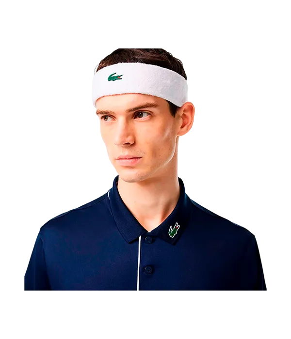 Bandana Lacoste Weiß 2025