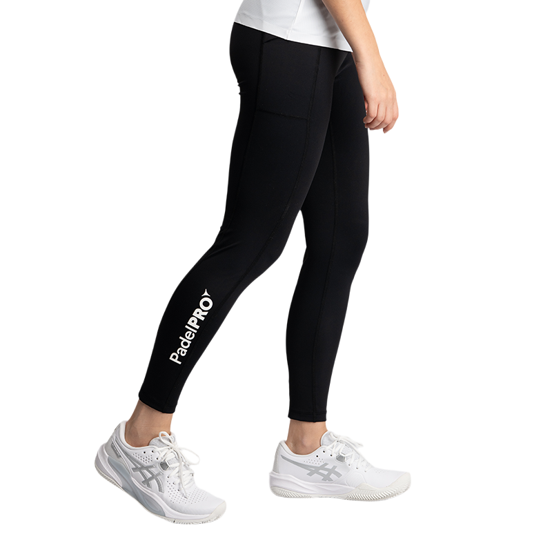 Legging Pro Elite Mujer PadelPRO Negro
