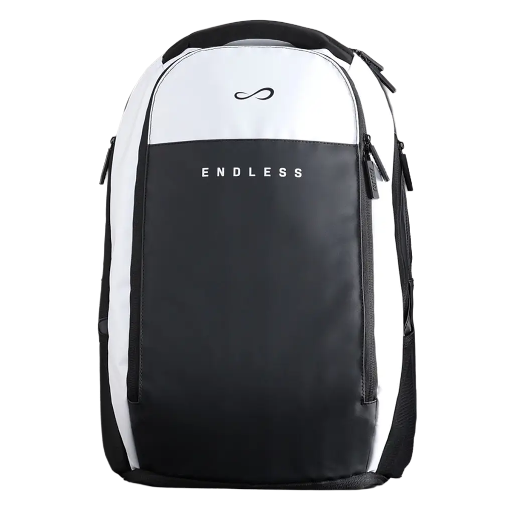 Mochila Endless Axys Negra Blanca 2026