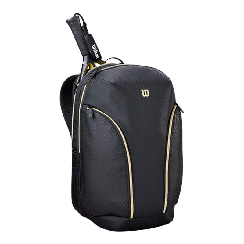 Mochila Wilson Defy V1 Black/Gold 2026