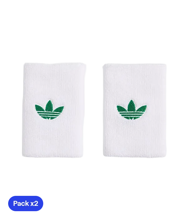 Muñequera Larga Adidas Tenis Original (x2)
