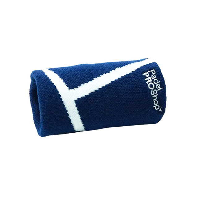 Muñequera Larga PadelPROShop Court Azul Marino