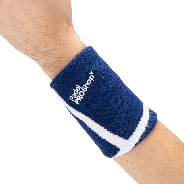 Muñequera Larga PadelPROShop Court Azul Marino