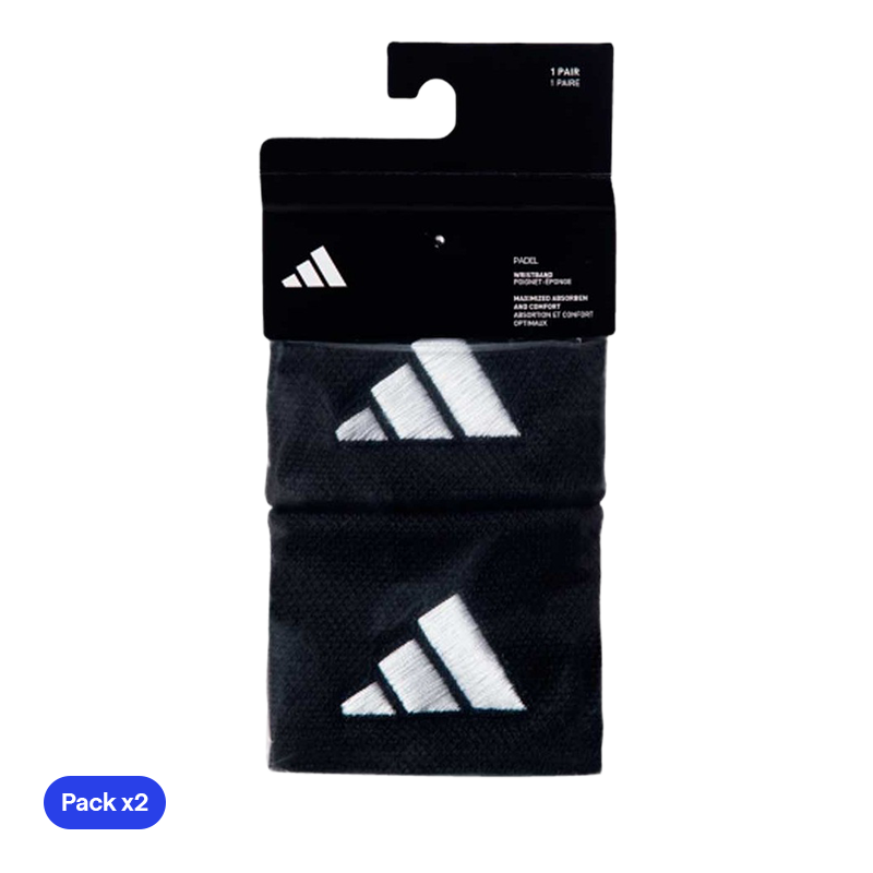 Bracelets Adidas Short noir Logo grand