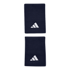 Muñequeras Adidas Largas Azul Marino Logo Grande
