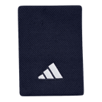Muñequeras Adidas Largas Azul Marino Logo Grande