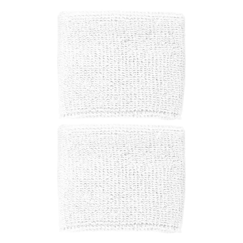 Muñequeras Asics Wrist Blancas (x2)