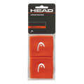 Muñequeras Head Naranja (Pack x2)