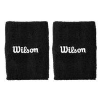 Muñequeras Largas Wilson Negro 2025 (x2)