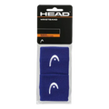 Muñequeras Cortas Head Azul (Pack x2)